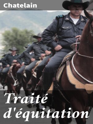 cover image of Traité d'équitation